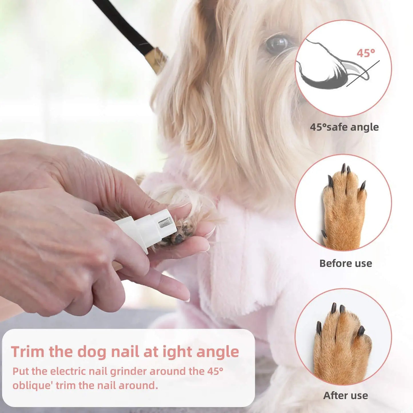 Pet Relief – 4-in-1 Electric Pet Grooming Kit