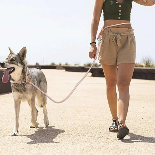 Pet Relief – Multi-Functional Hands-Free P-Shape Dog Leash