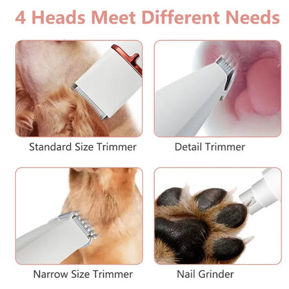Pet Relief – 4-in-1 Electric Pet Grooming Kit